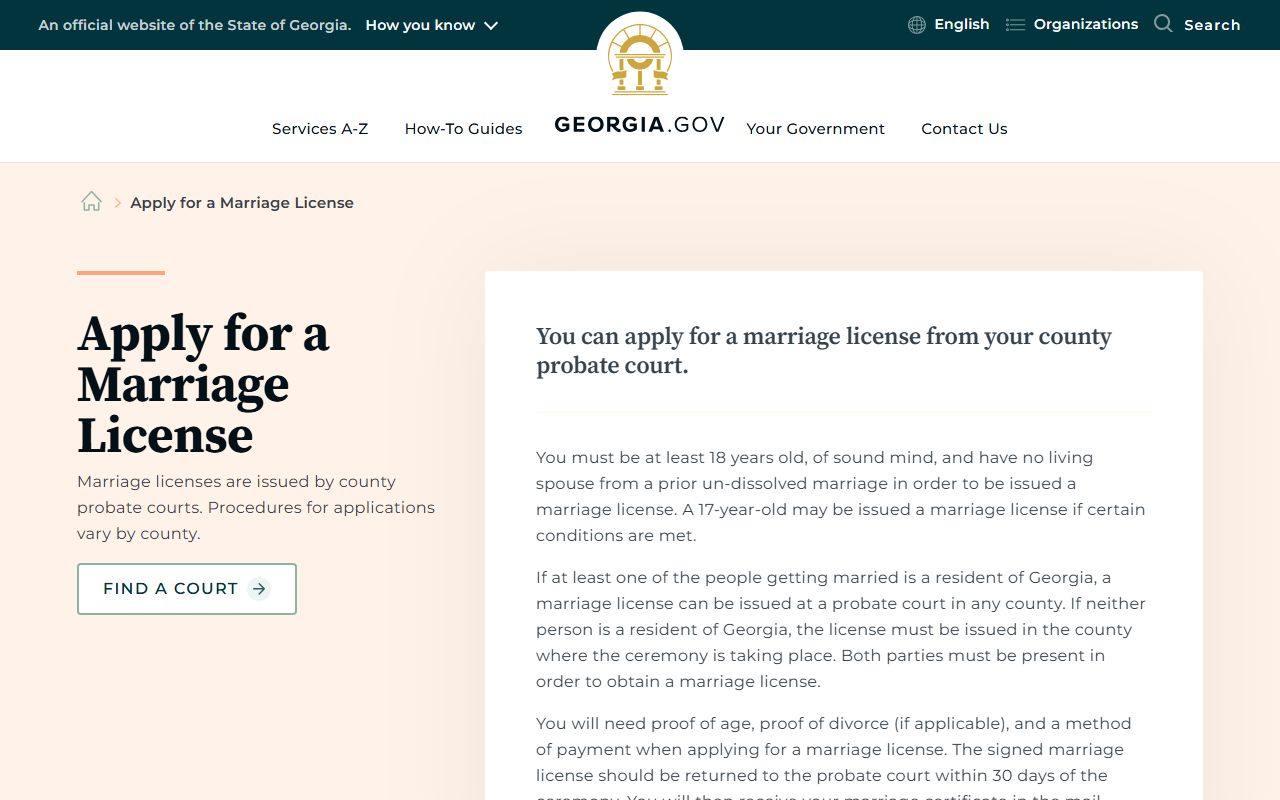 Whitfield County marriage divorce records Georgia marriage license instructions