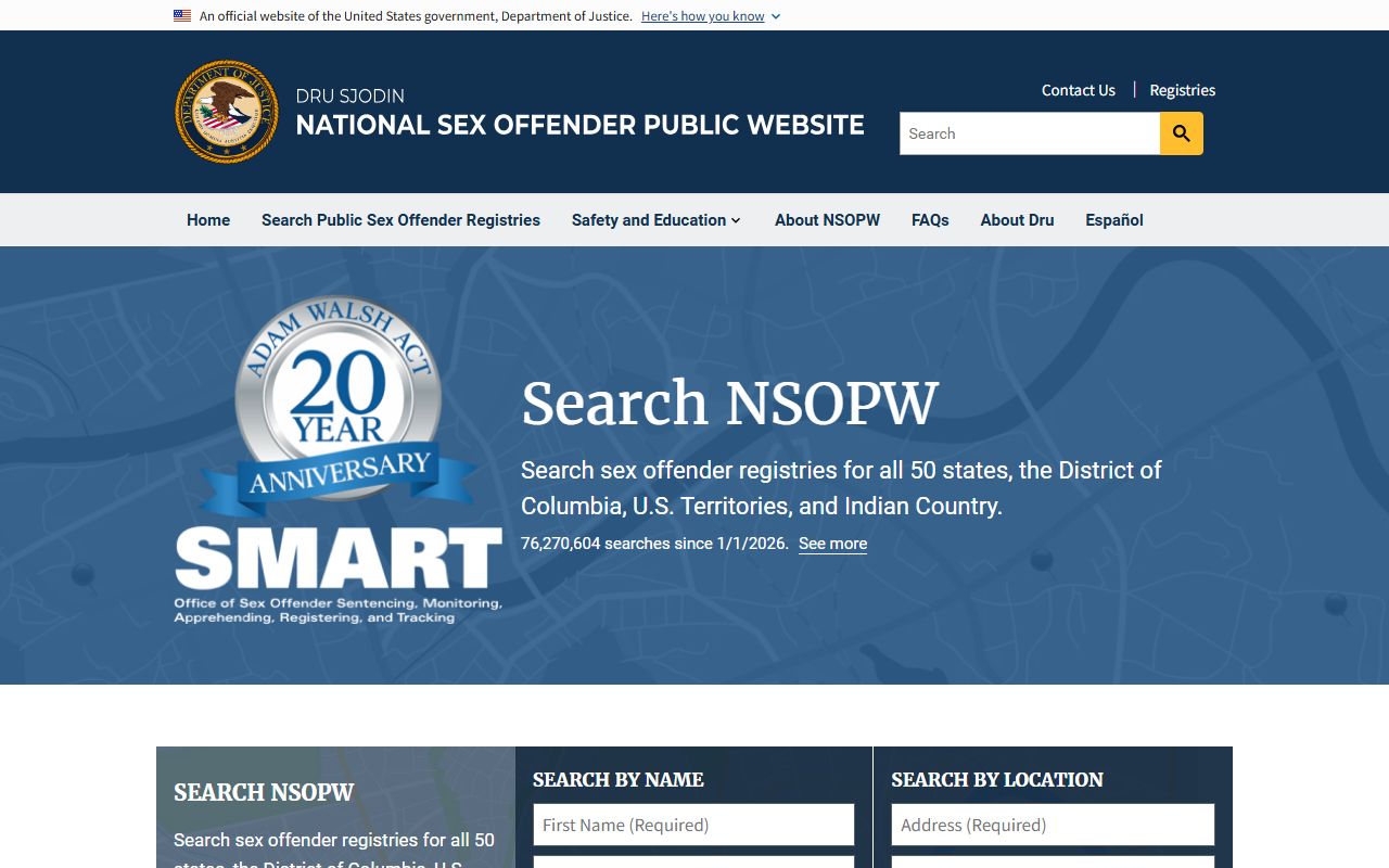Whitfield County warrant search National Sex Offender Public Website